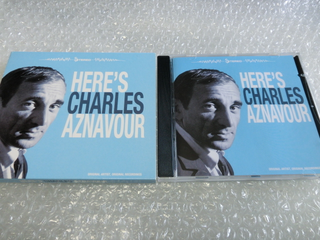 ★即決CD Charles Aznavour シャルル・アズナブール 20曲収録ベスト フランス シンガーソングライター シャンソン ポップス ジャズ_画像2