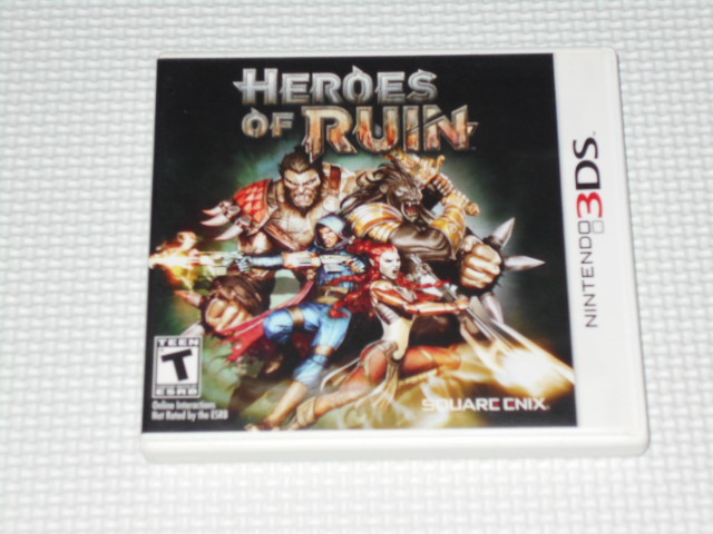 3DS★HEROES OF RUIN 海外版 北米版★箱付・説明書付・ソフト付