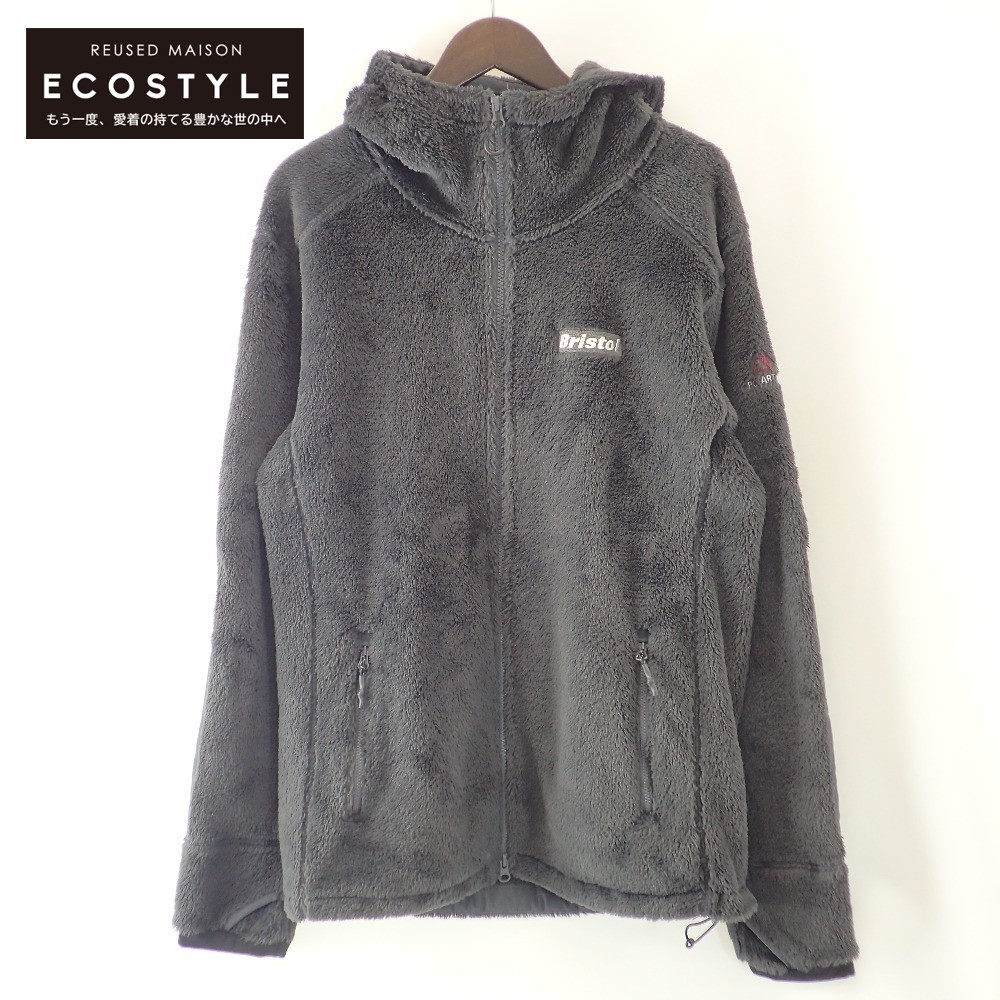 美品 FCRB POLARTEC HIGH LOFT HOODIE M-
