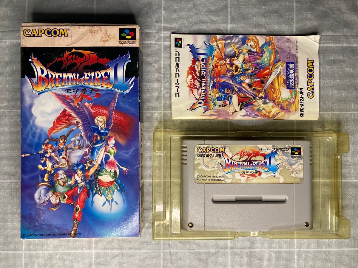 ブレス オブ ファイア2 ソフト 箱 説明書 スーパーファミコン ブレス オブ ファイア2 ソフト 箱 説明書 スーパーファミコン