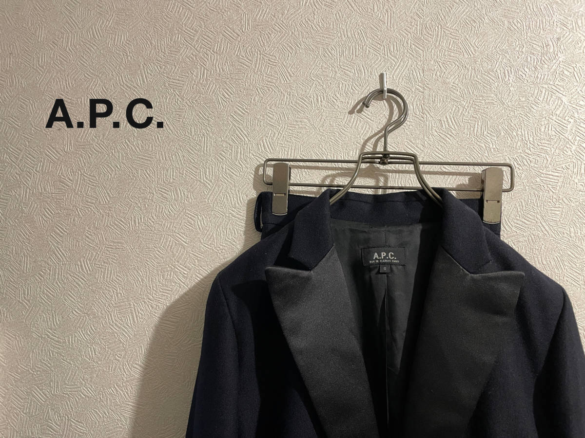 大人気新品 サテン A.P.C. フランス製 ◯ ラペル #Sirchive Mens S