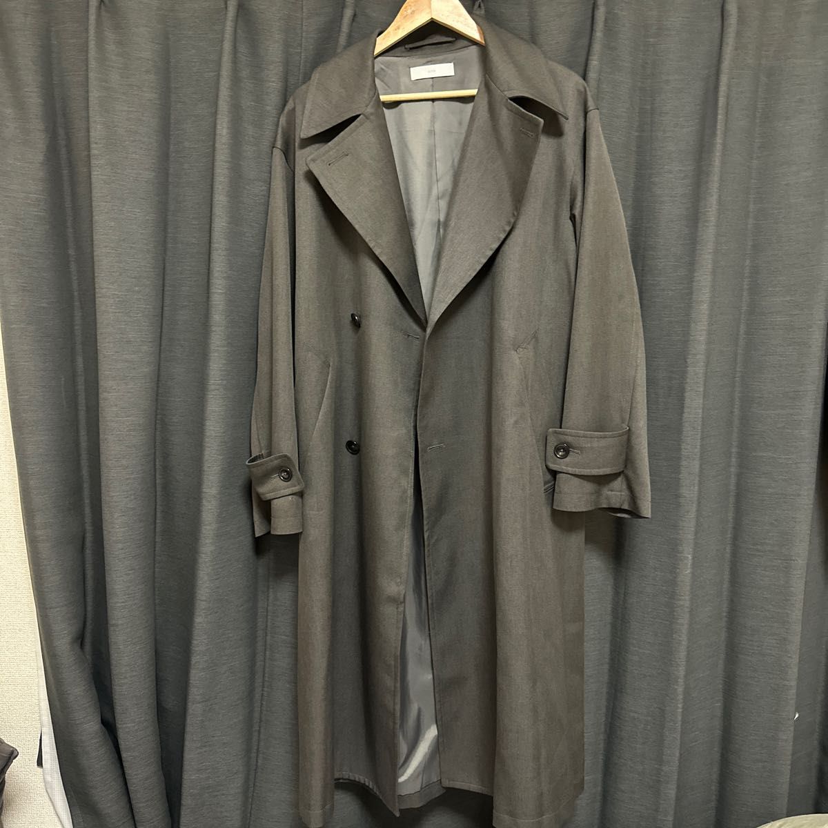WYM MINIMAL WIDE TRENCH COAT トレンチコート|PayPayフリマ