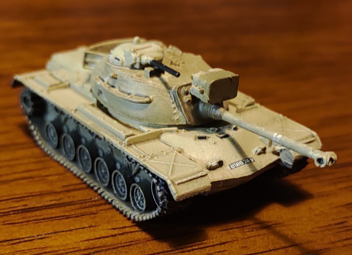 １／144ワールドタンクミュージアム・M48A3パットン・イスラエル軍砂漠迷彩