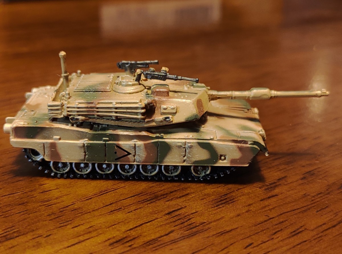 マイクロアーマー 第7弾 1/144 M1A1HA エイブラムス 第3機甲部隊 第2中隊 H部隊 アメリカ陸軍 ドラゴン 童友社の画像3