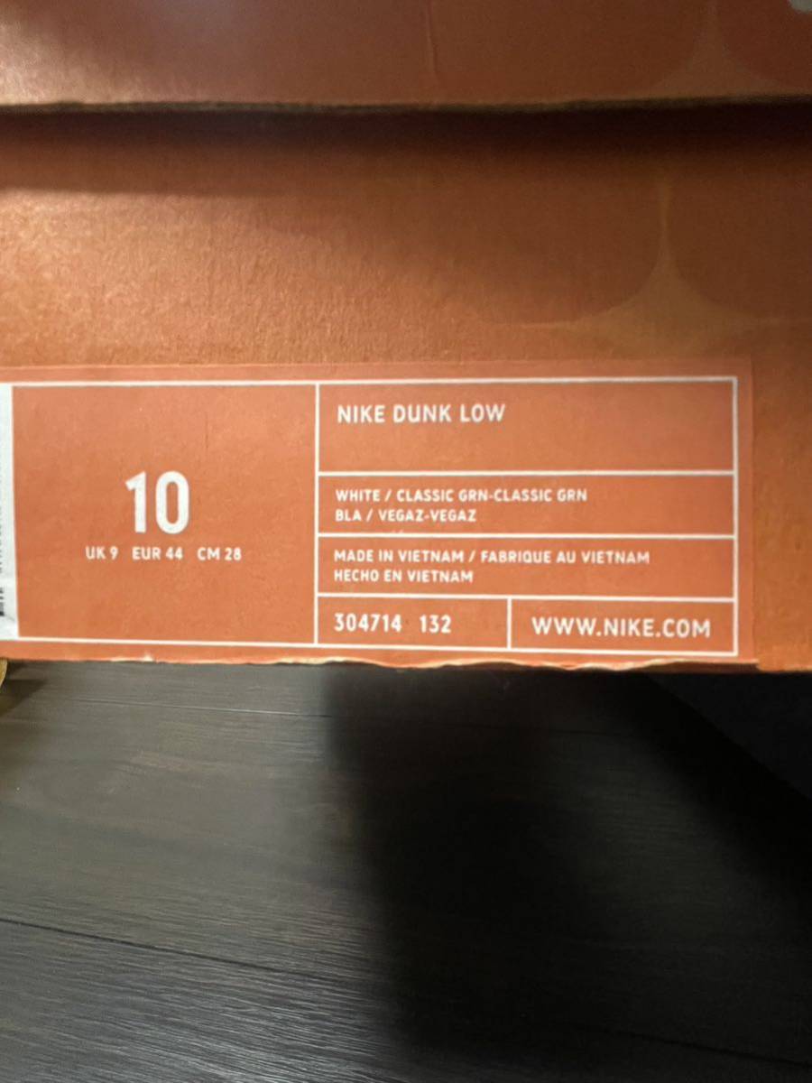 美】2004年製 NIKE DUNK LOW Celtic 28cm 箱付き 304714-132 ナイキ