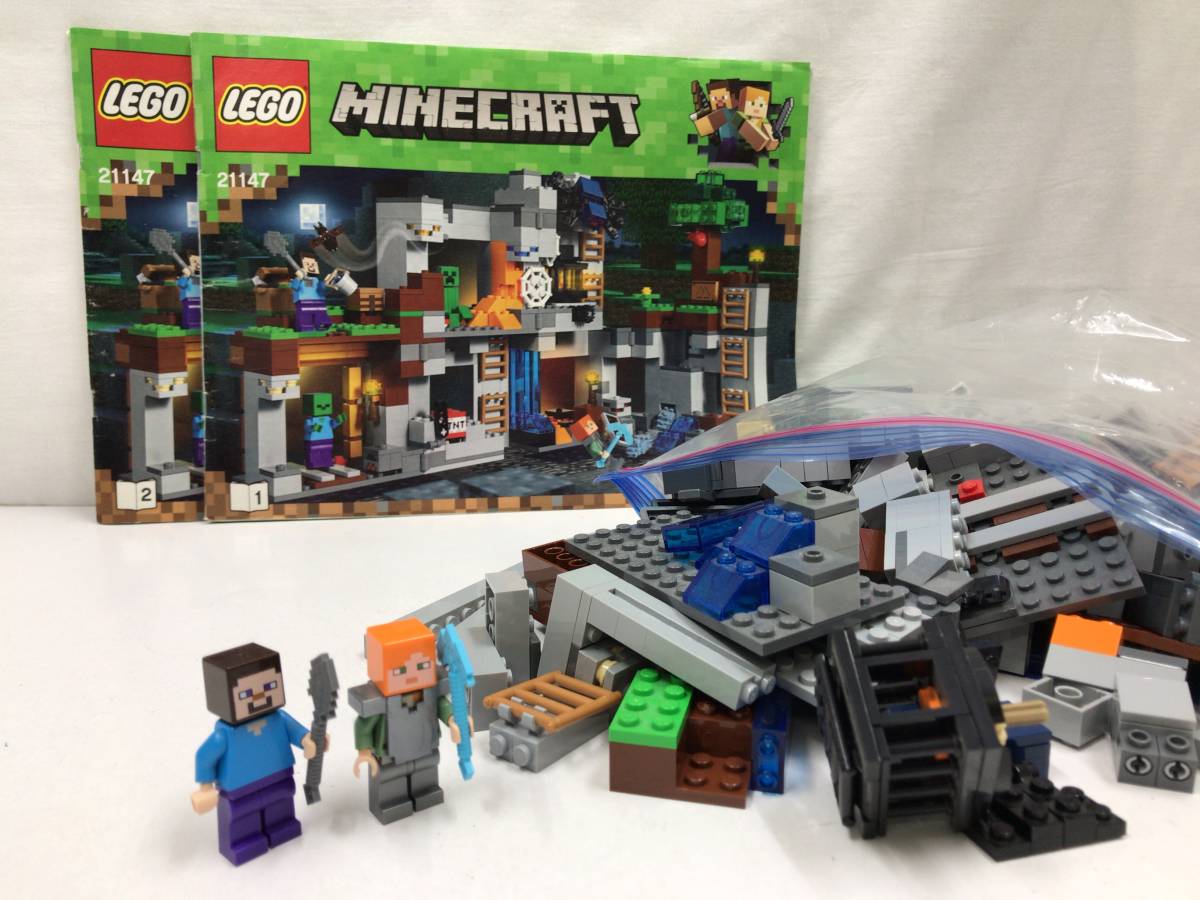 ジャンク LEGO レゴ Minecraft 21147 ベッドロックの冒険 23042404(LEGO)｜売買されたオークション情報、ヤフオク! の商品情報をアーカイブ公開 - オークファン（aucfan.com）