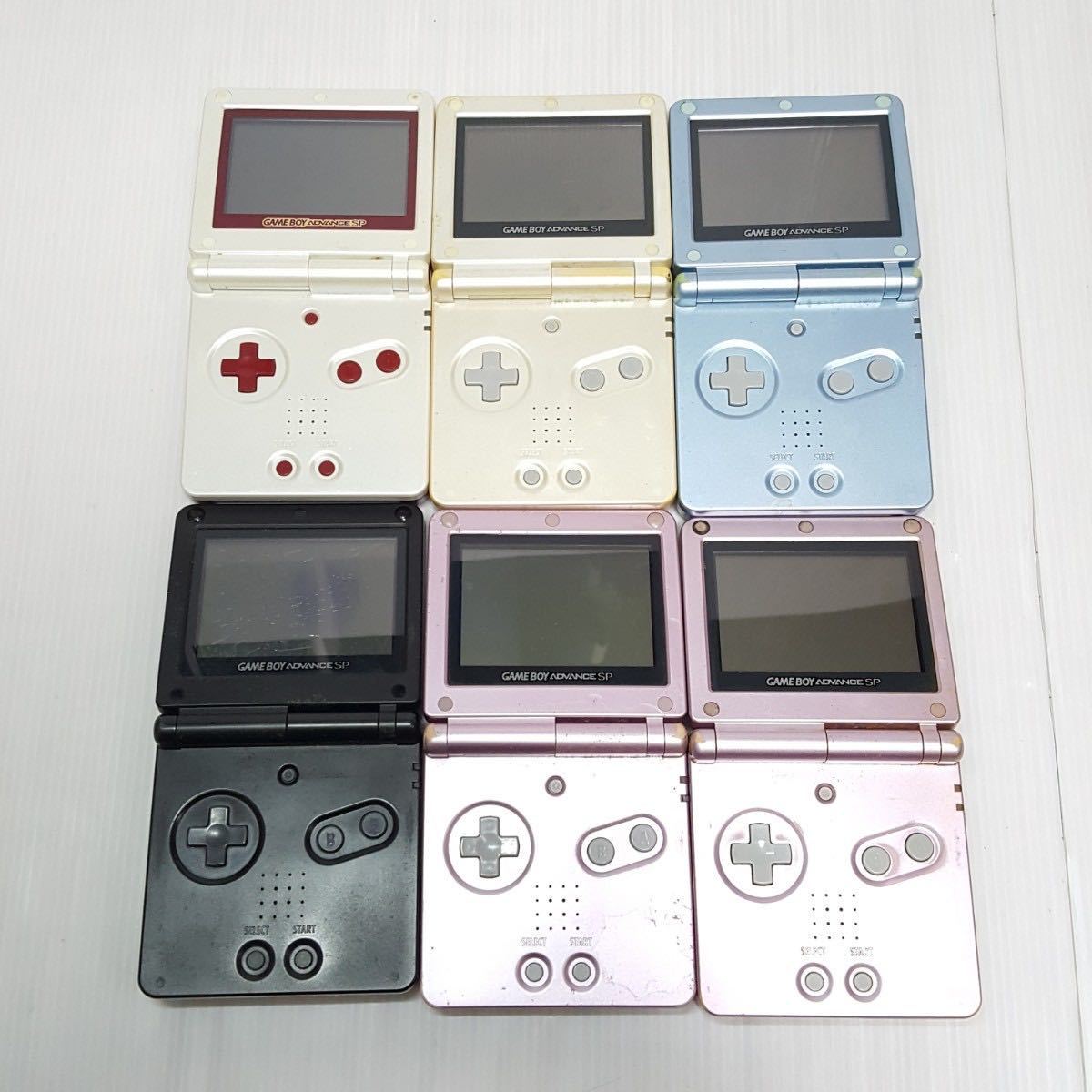 163) ゲームボーイアドバンスSP 本体 まとめ売り AGS-001 Nintendo SP