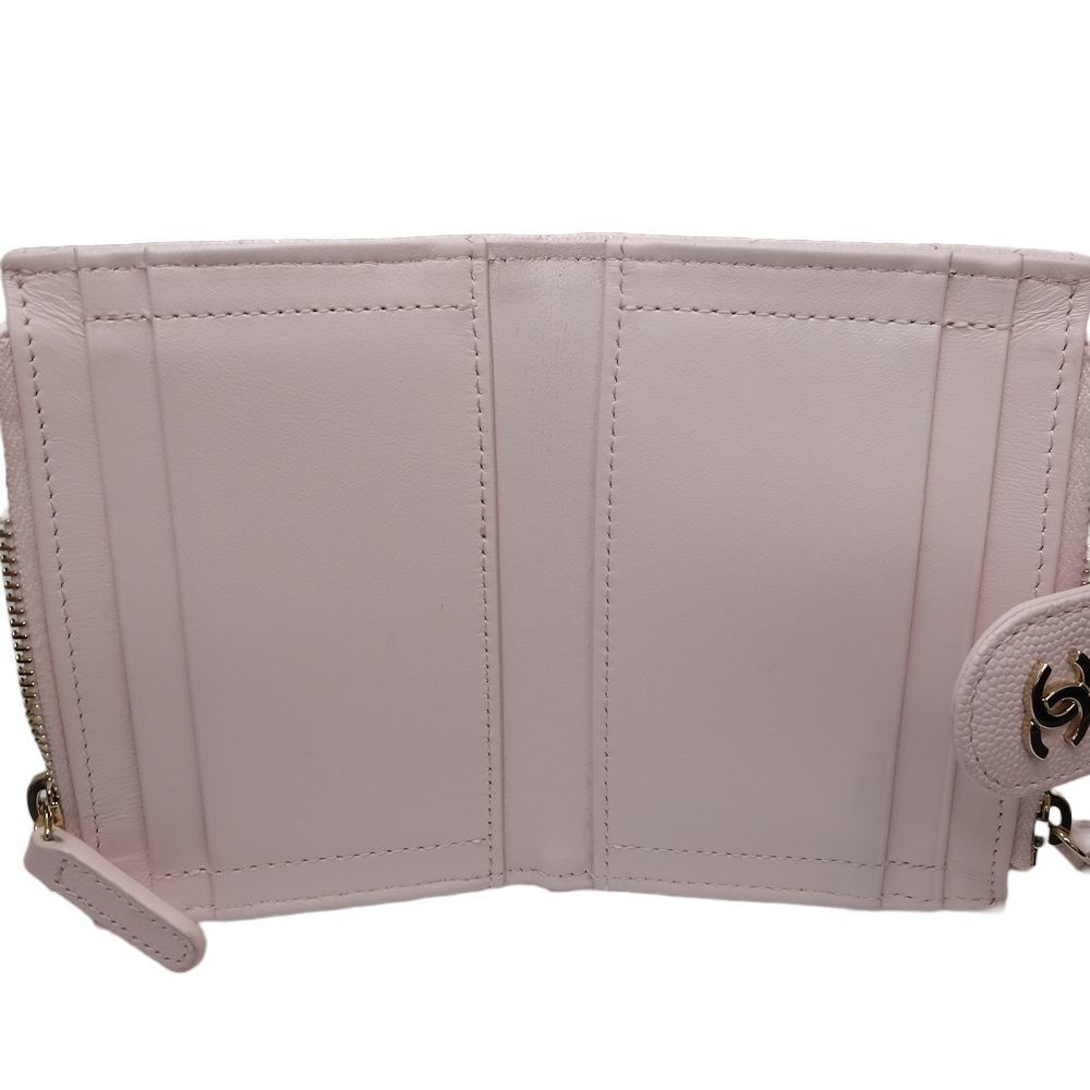 シャネル CHANEL ダブルジップカードケース クラシック マトラッセ