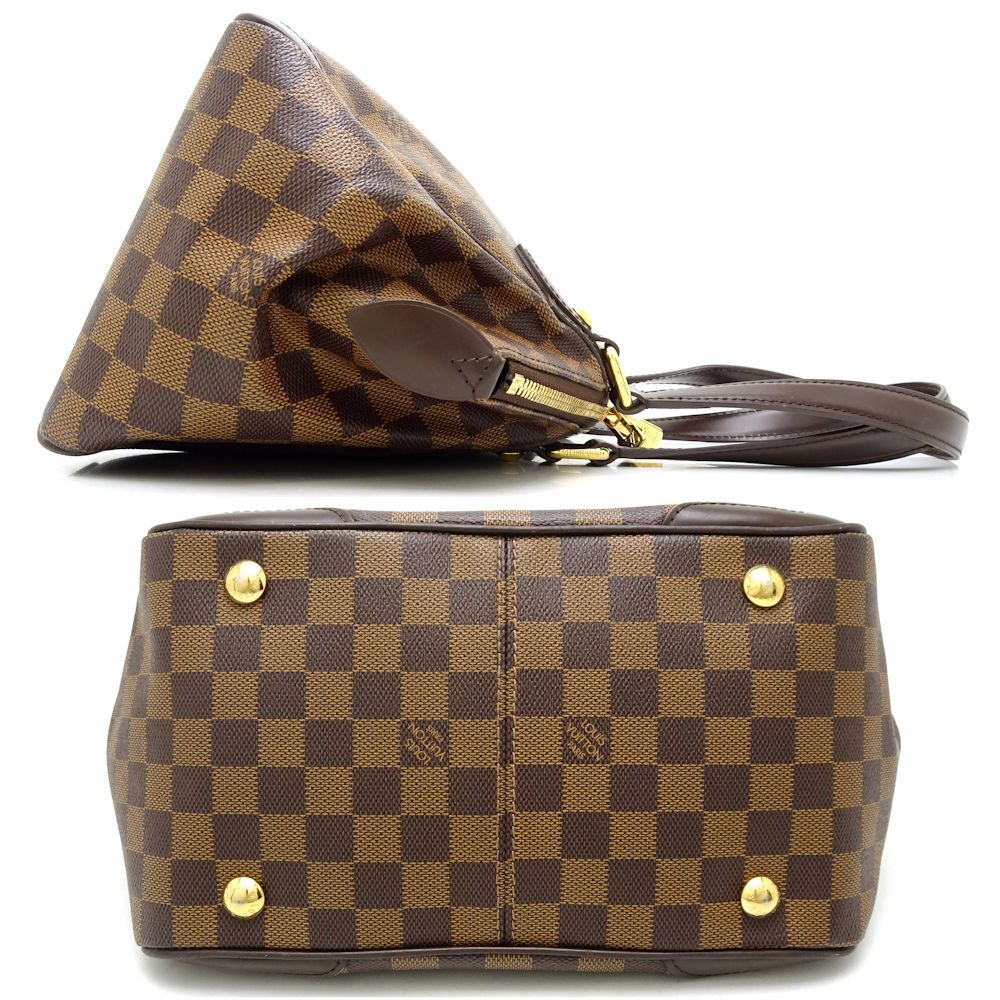 ルイ・ヴィトン・ダミエ LOUIS VUITTON ヴェローナPM N41117 ハンドバッグ エベヌ / 350223【中古】_画像2