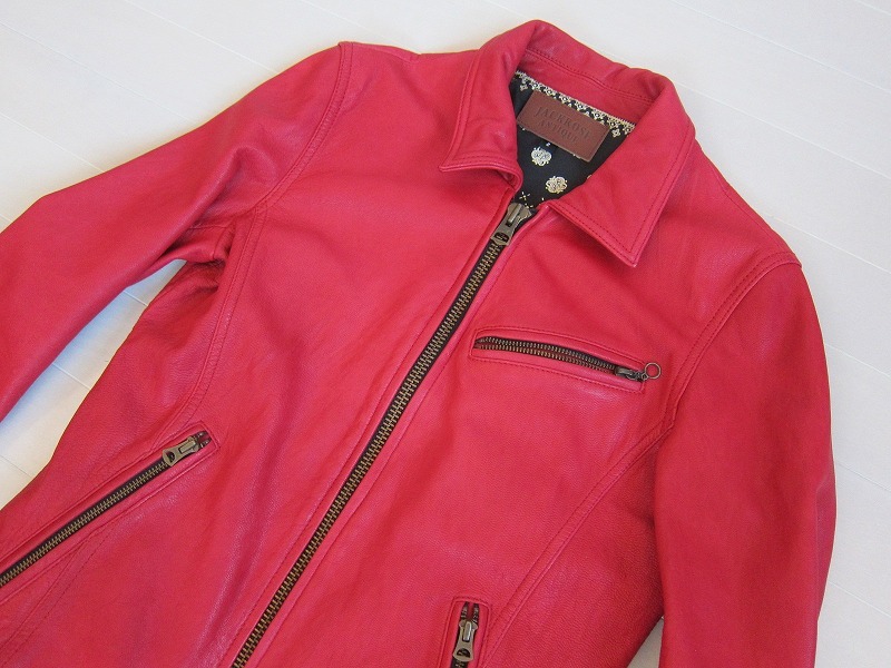 美品 JACKROSE ジャックローズ アンティーク レザー ジャケット 美品 JACKROSE ジャックローズ アンティーク レザー ジャケット