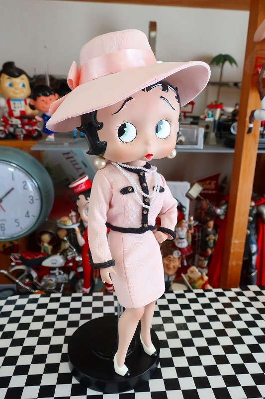 爆レア☆絶版☆ベティちゃんBetty Boop 60s オールドファッション真珠