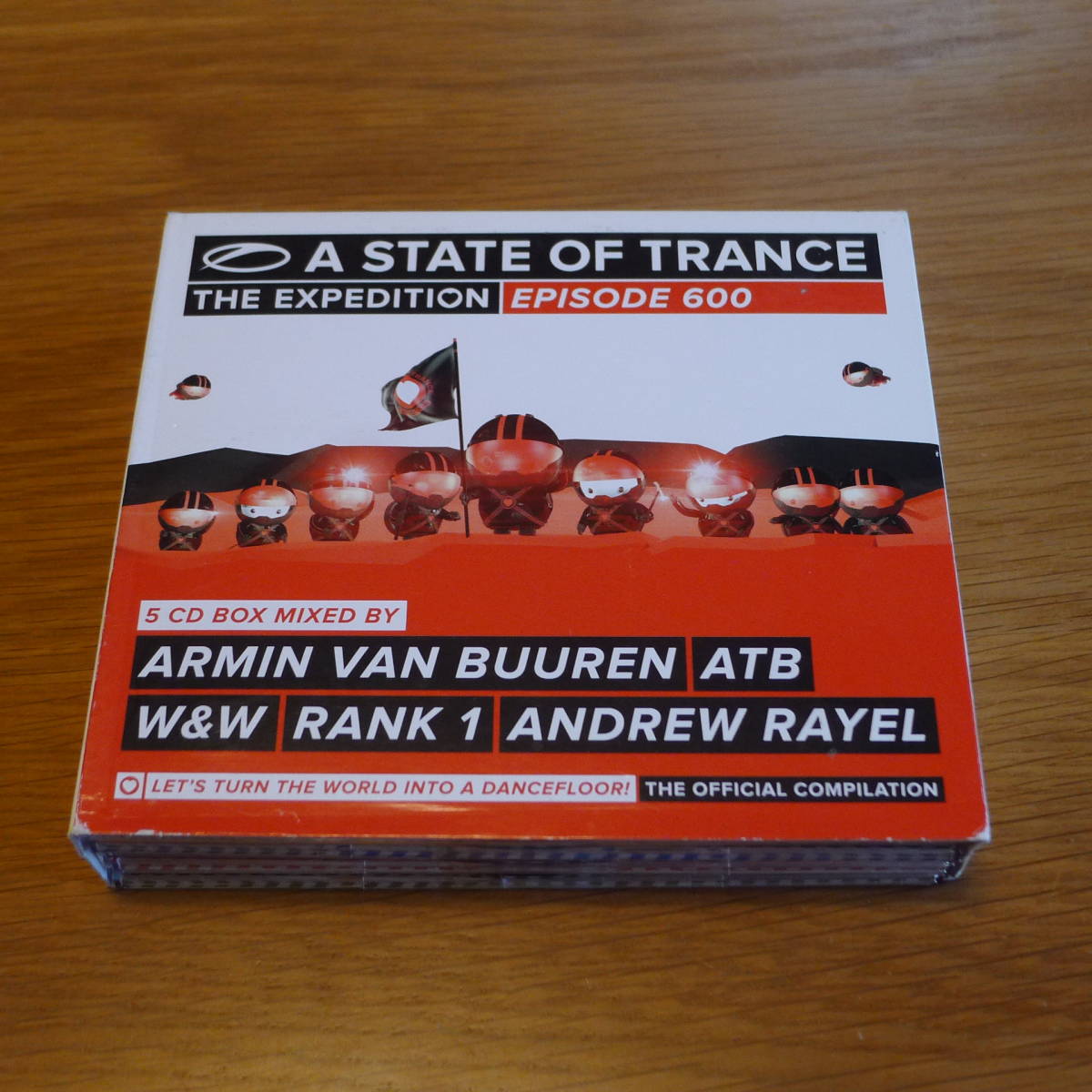 Armin van Buuren - A State Of Trance The Expedition 5枚組MixCD /ATB, W&W, Rank 1, Andrew Rayelの画像1