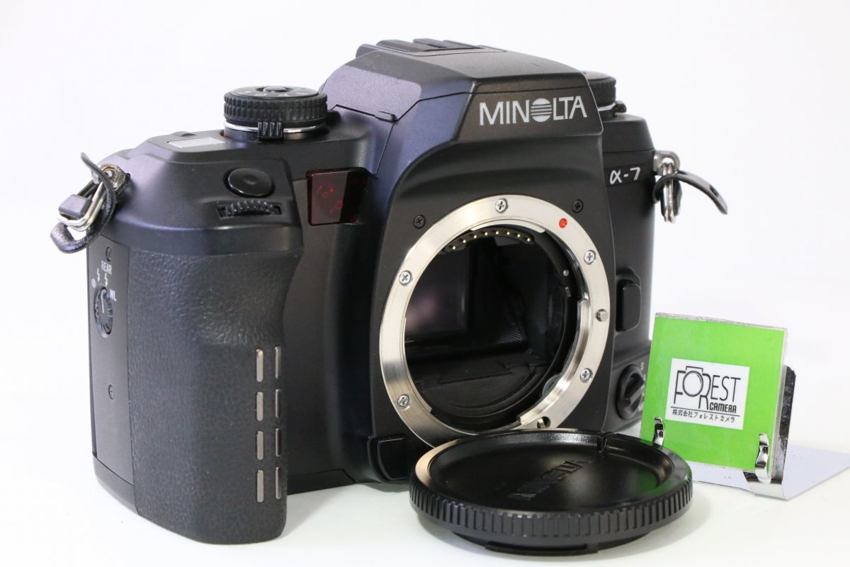 同梱歓迎】【動作保証・点検済】良品□MINOLTA α-7 ボディ□背面も比較