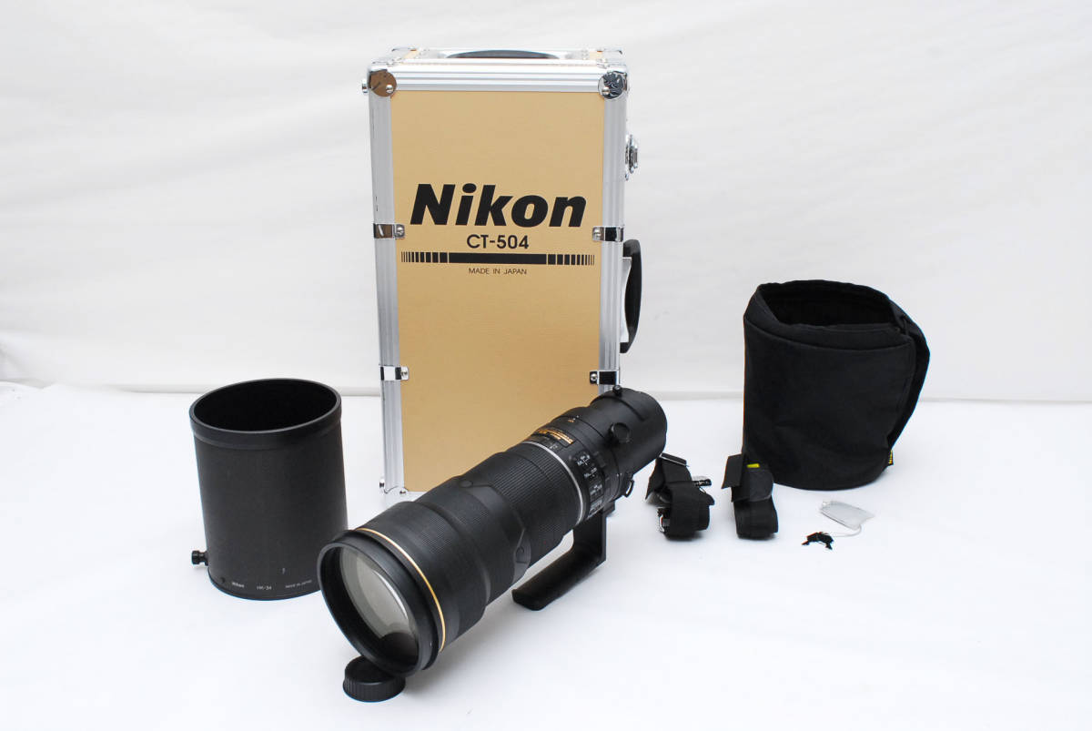 55%以上節約 光学新品級☆Nikon ニコン #V39 VR ED G F4 500mm AF-S
