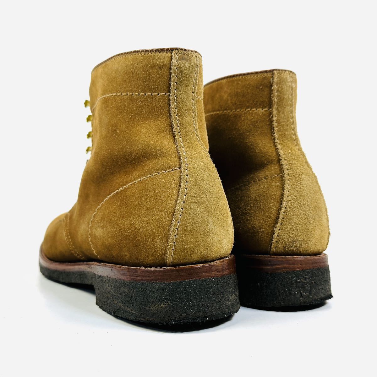 極美品】Alden オールデン スエード スウェード レザー プレーントゥ