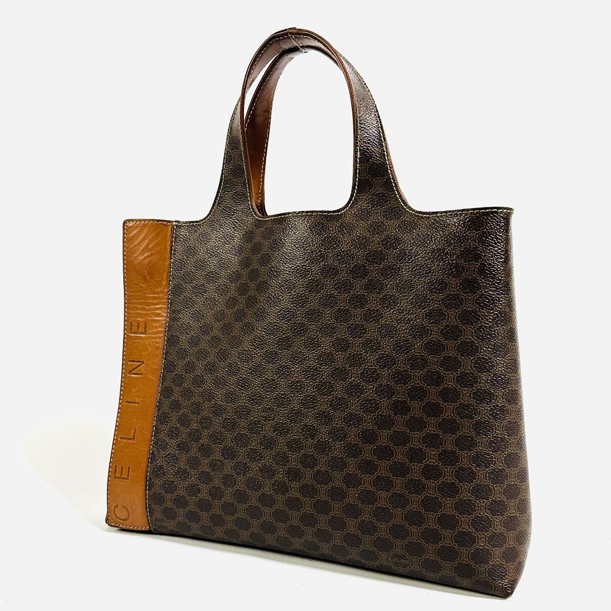Yahoo!オークション - 【希少品】CELINE セリーヌ マカダム 柄