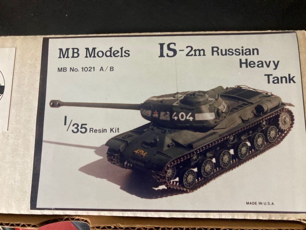 MB models 1/35 レジン&メタルキット ソビエト IS快速戦車 ガレージキットプラモデルレジンガレキ_画像2