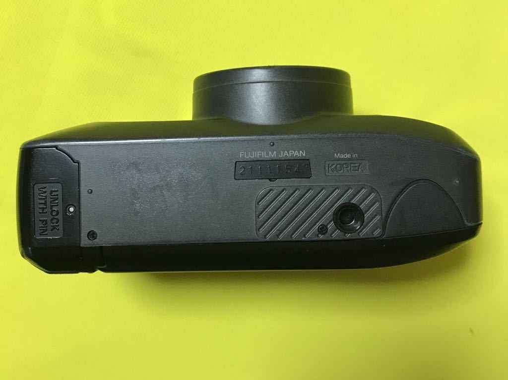 【説明書付き】FUJIFILM フジフィルム SUPER 115 MR 38-115mm コンパクトフィルムカメラ!_画像6