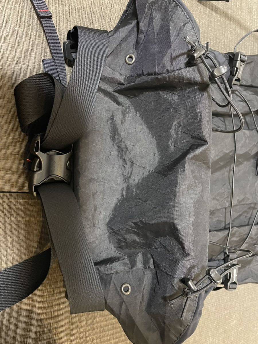 山と道 THREE Black Standard Size M バックパック、かばん