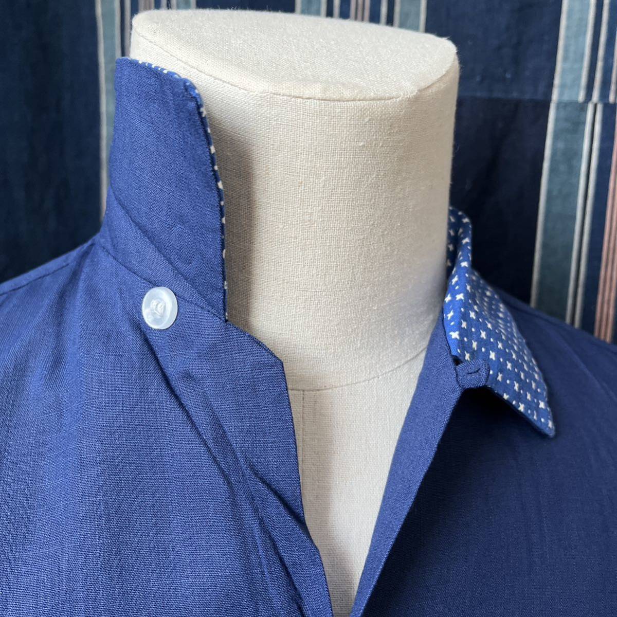 50s 60s pilgrim half sleeve box shirt 50年代 60年代 usa アメリカ製 開襟 シャツ ピルグリム ボックスシャツ レーヨンシャツ ロカビリー_画像5