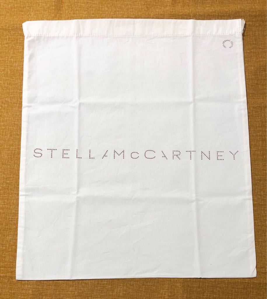 ステラ・マッカートニー「 Stella McCartney 」 バッグ保存袋（1974）内袋 布袋 付属品 巾着袋 37×43cm ベージュ わけあり_画像3