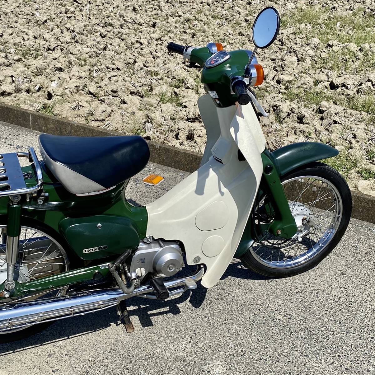 ホンダ スーパーカブ50 AA01 始動 エイプ 書類付 ゴリラ モンキー 現状