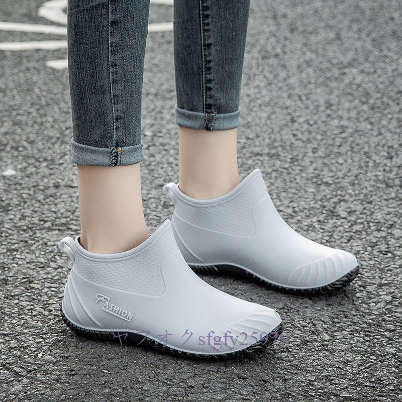 A238G новый товар  популярный ★ женский  　 мода  　 дождь   ботинки   дождь   обувь   　 водонепроницаемый 　...　 на улице  　 рабочая обувь  　 простой 　   ... ... B