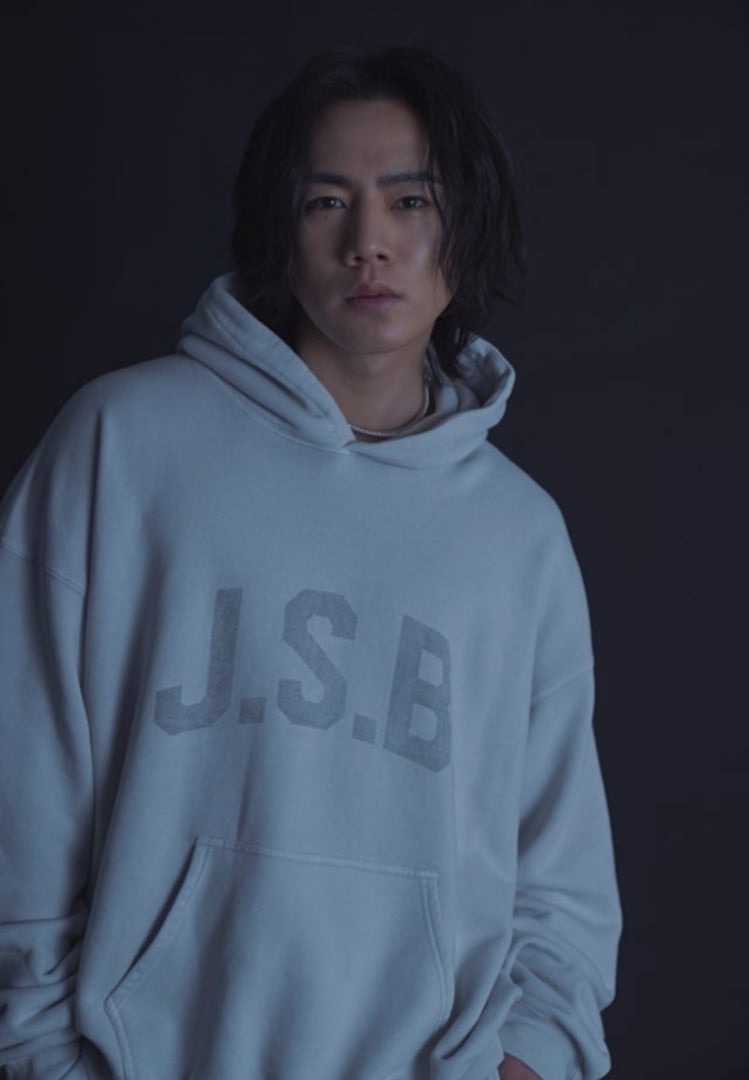 Sサイズ★三代目 J SOUL BROTHERS ■Dropped Overdye Hoodie スエットパーカ/岩田剛典 登坂広臣 今市隆二 山下健二郎 NAOTO ELLY 小林直己_画像3