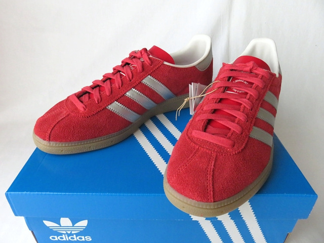 新品 Adidas Originals アディダスオリジナルス Munchen レッド US9.5 国内未展開 2023 GY7402 Scarlet ミュンヘン シティ テラス コモリ_画像1