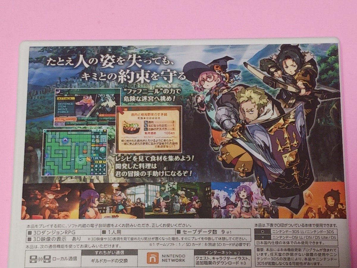 Nintendo 3DS 新世界樹の迷宮2ファフニールの騎士 【管理】Y3d108