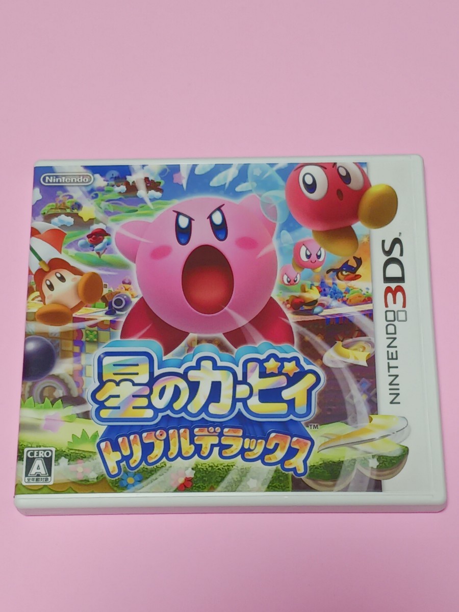 Nintendo 3DS 星のカービィトリプルデラックス 【管理】Y3d30 Nintendo 3DS 星のカービィトリプルデラックス 【管理】Y3d30