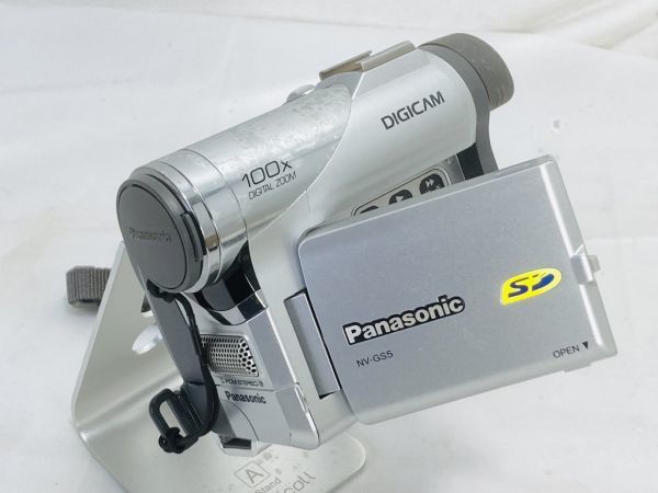 Panasonic パナソニック MiniDVテープ式 ビデオカメラ SDカード NV-GS5 SK-230130021_画像2