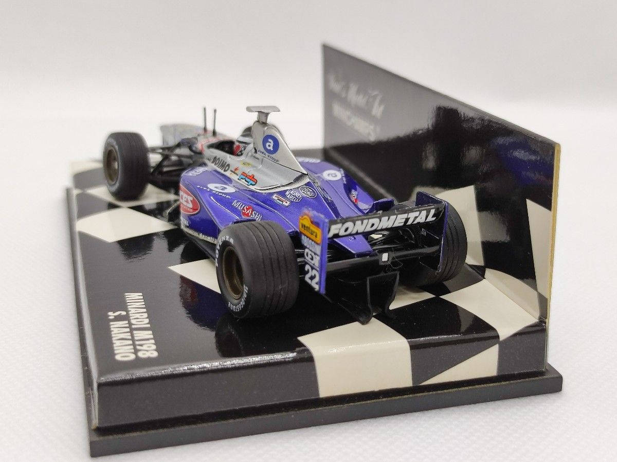 ミナルディM198 中野信治 ミニチャンプス1/43|Yahoo!フリマ(旧 ミナルディM198 中野信治 ミニチャンプス1/43|Yahoo!フリマ(旧