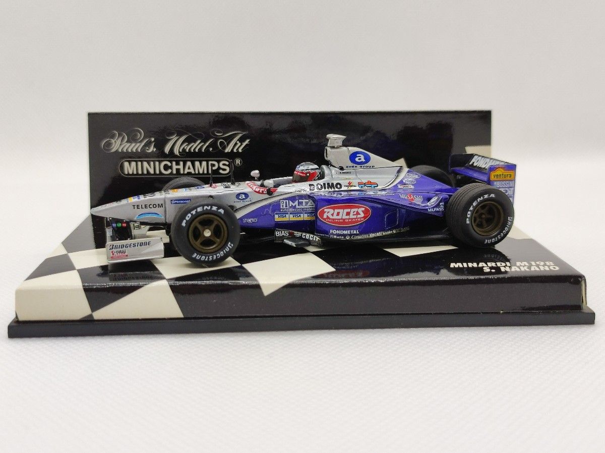 ミナルディM198 中野信治 ミニチャンプス1/43|Yahoo!フリマ(旧 ミナルディM198 中野信治 ミニチャンプス1/43|Yahoo!フリマ(旧