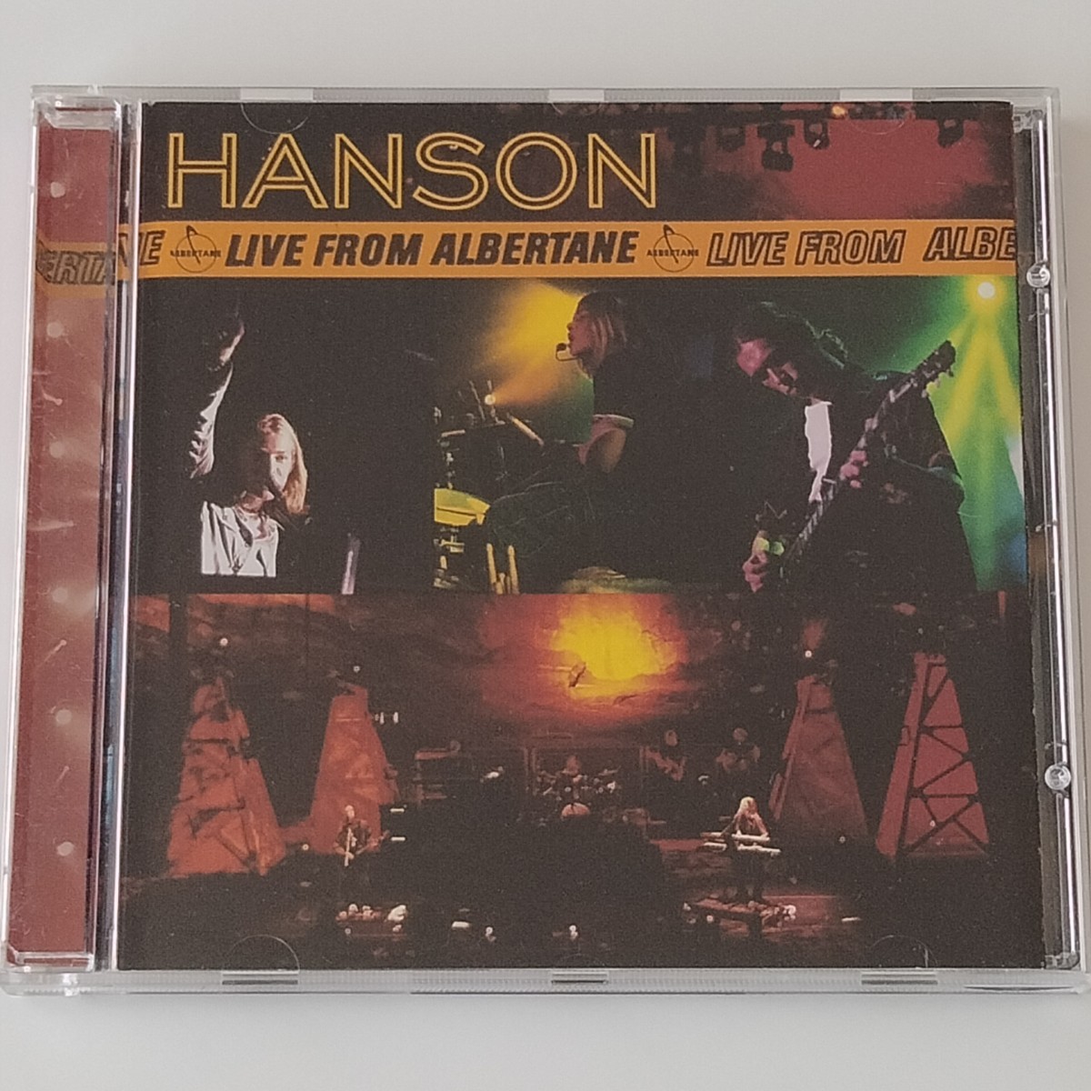 【輸入盤CD】HANSON / LIVE FROM ALBERTANE (3145382402) ハンソン / ライヴ・フロム・アルバテーン 98年シアトルライヴ録音盤_画像1