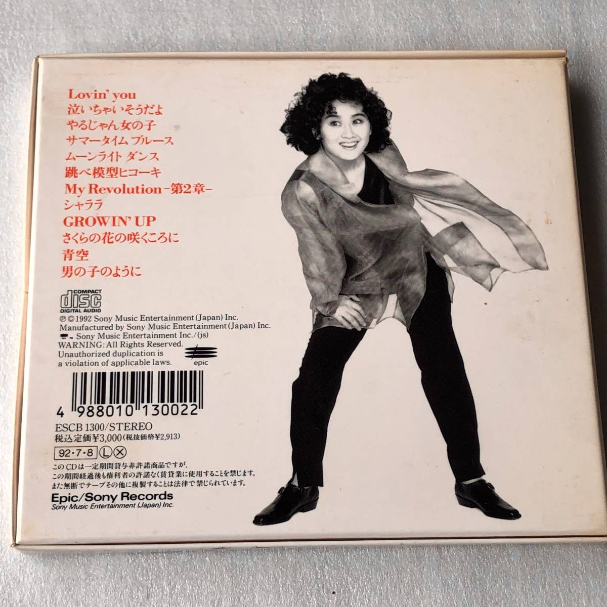 中古CD 渡辺美里/HELLO LOVERS セルフ・カバー盤 日本産,ポップ・ロック系の画像2