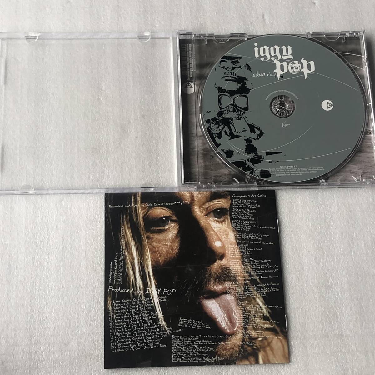 中古CD Iggy Pop イギー・ポップ/skull ring 18th(2003年） 米国産HR/HM,ハードロック系_画像3