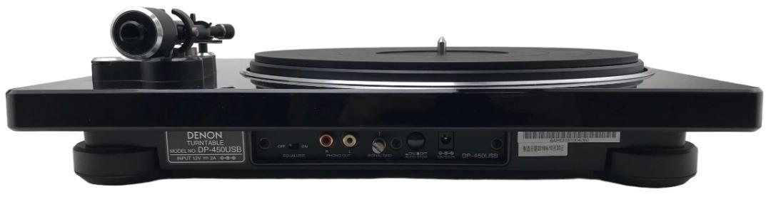 デノン Denon DP-450USB レコードプレーヤー USB録音対応 ブラック DP