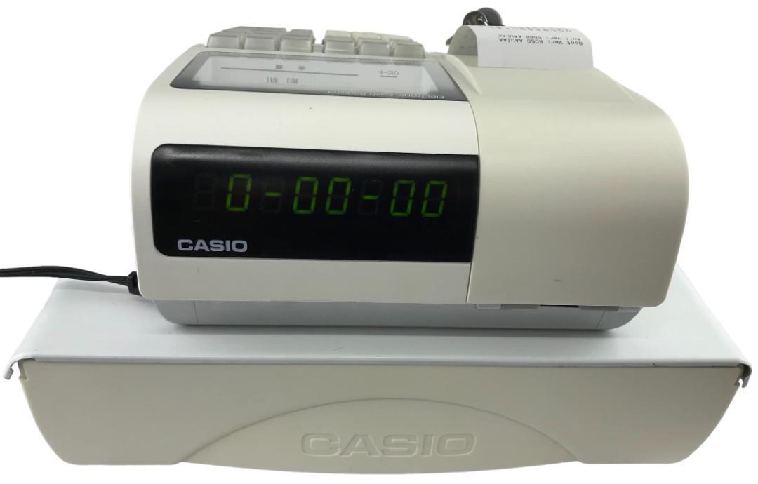 002333) カシオ レジスター 10部門 ドロア分離型 TE-400-WE ホワイト