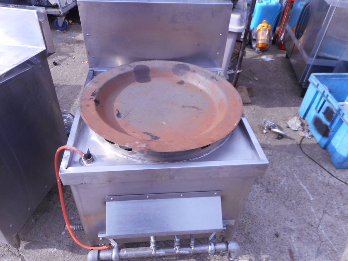 A2995 SANPO ATAINLESS 中古ゆで麺機 SSB-65 ガス13A 07年