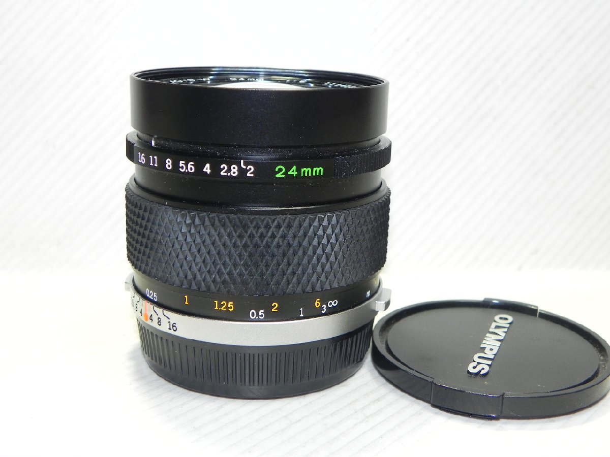 特売 OM-SYSTEM OLYMPUS ZUIKO レンズ(最終型)中古良品 2 24mm/f AUTO