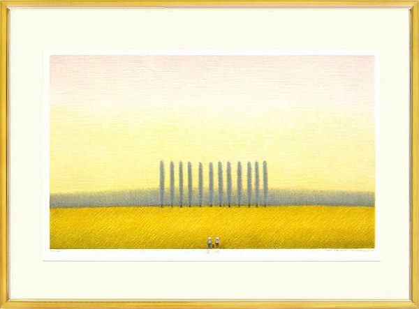 Yahoo!オークション - ◎府川誠『薄明』リトグラフ☆風景画【新品】
