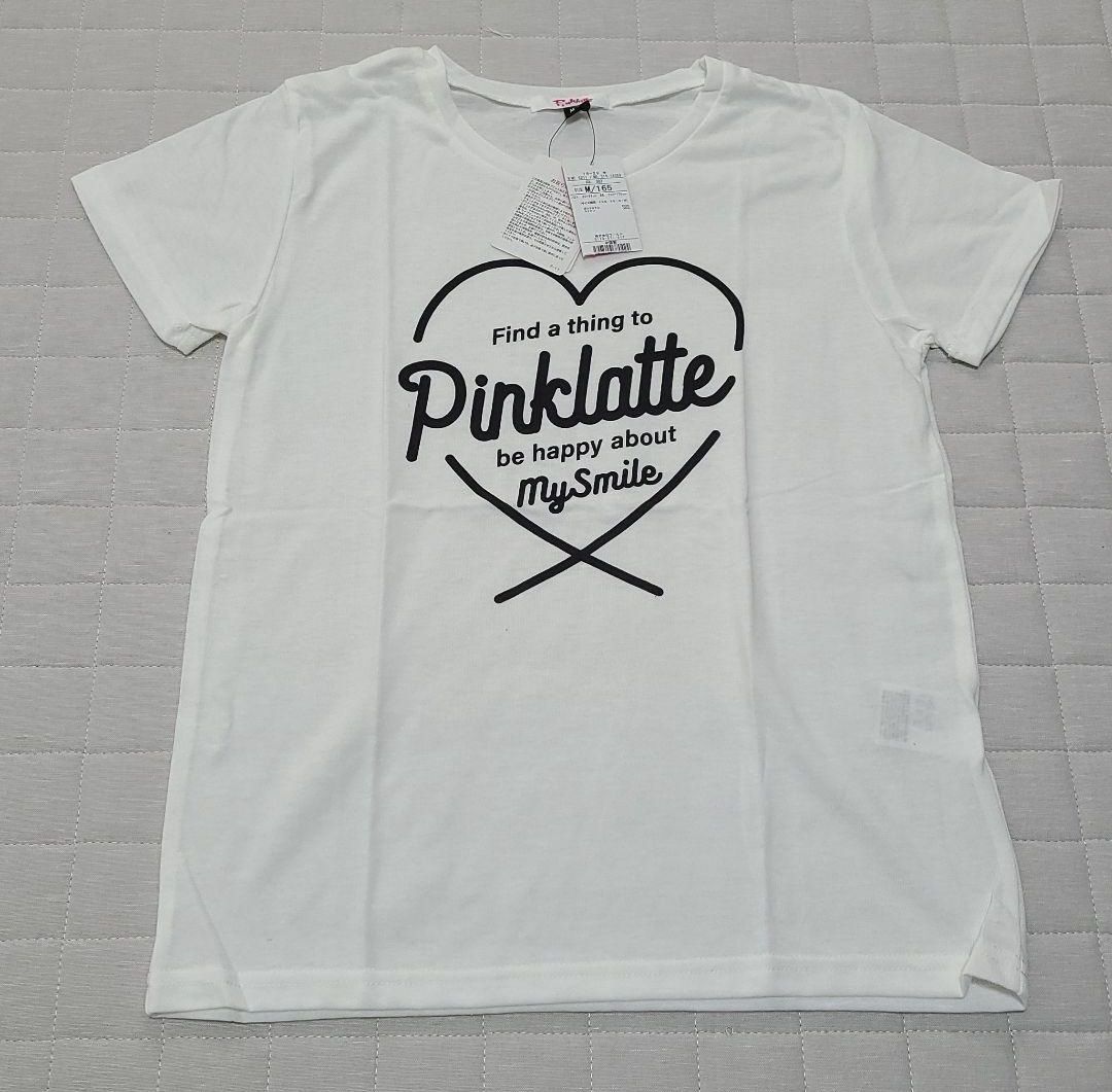 【3月限定お値下げ】新品☆pink-latte☆ピンクラテ☆Tシャツ☆4枚セット☆サイズM☆165cm☆送料込