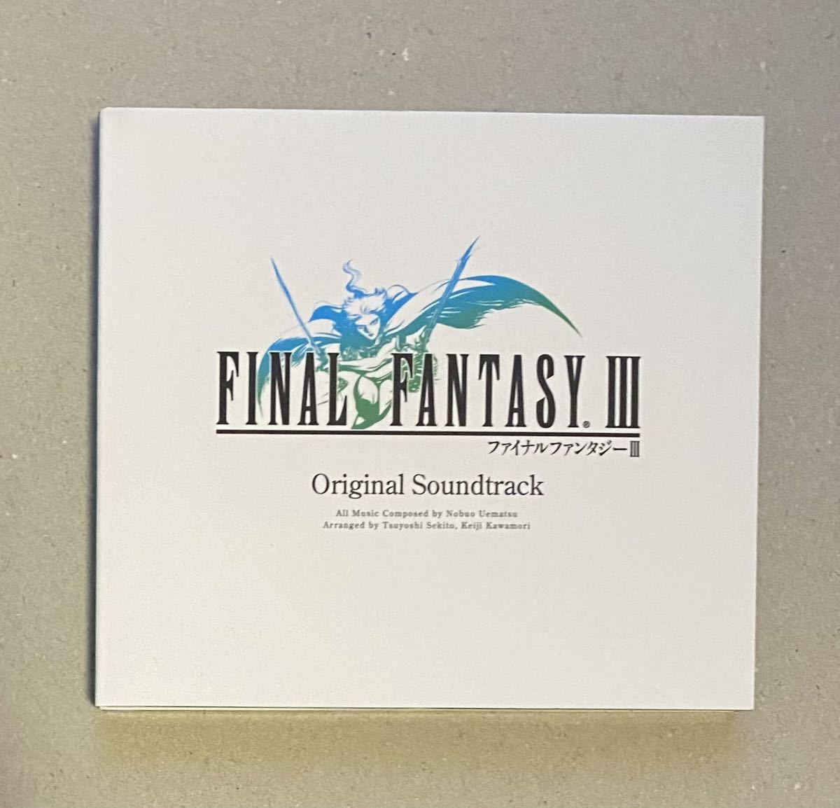 FINAL_FANTASY III サウンドトラック DS 任天堂 CD&DVD FF3 ファイナルファンタジー3 サントラ ゲーム スクウェア エニックス 植松伸夫