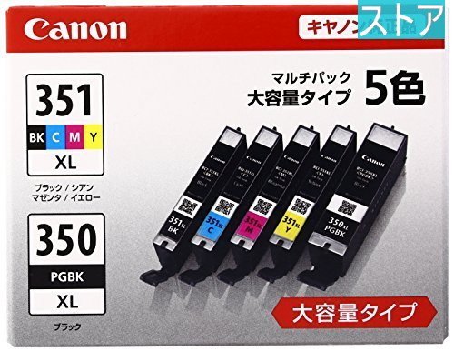 新品・ストア☆CANON 純正インク BCI-351XL 350XL 5MP 新品・未使用