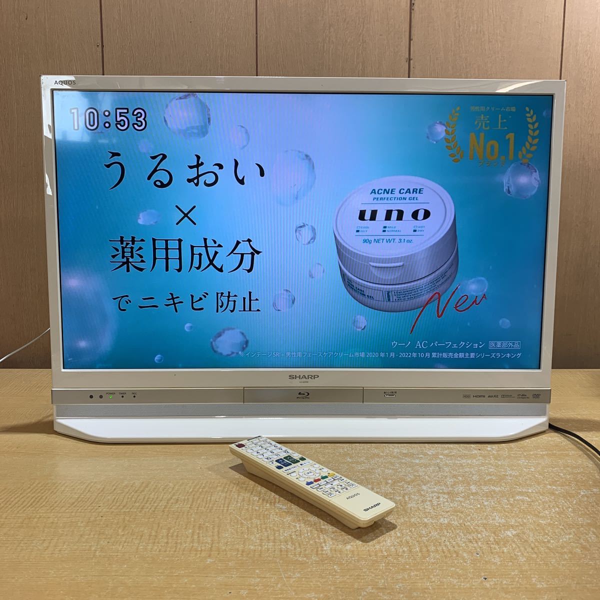 ヤフオク! - A○ SHARP シャープ AQUOS 32V型 ブルーレ...