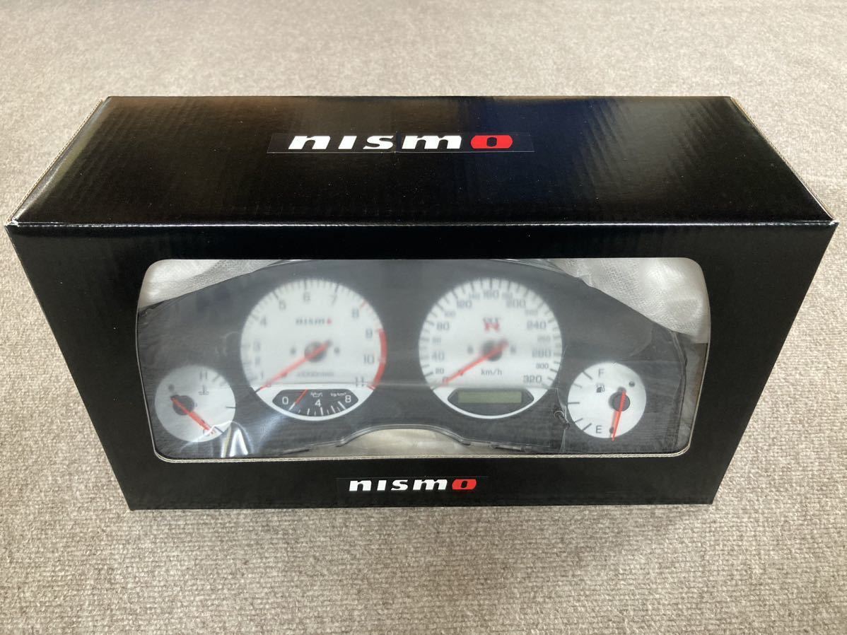 新品　ニスモ　コンビネーション　メーター　BNR34 GT-R R34 24810-RSR46-WH nismo 室内保管　フルスケール_画像1