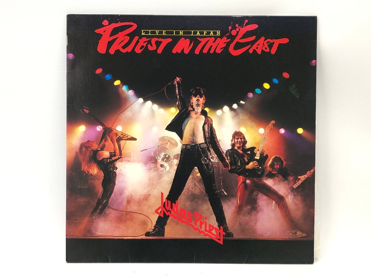 Judas Priest ジューダスプリースト Prisest In The East (Live In JAPAN) 25・3P-145～6 LP レコード ロック B4-35の画像2