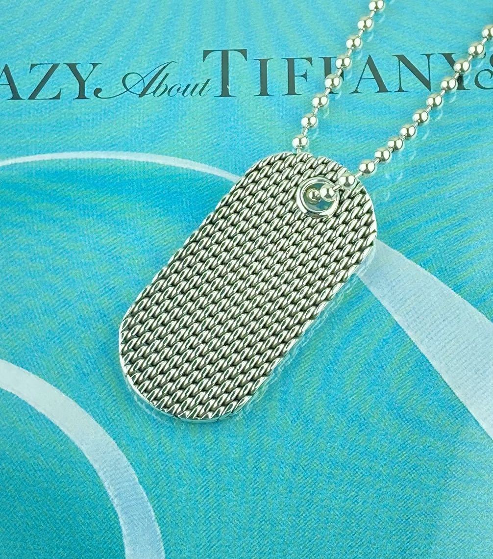 Tiffany&Co. ティファニー サマセット ドッグタグ ネックレス 925