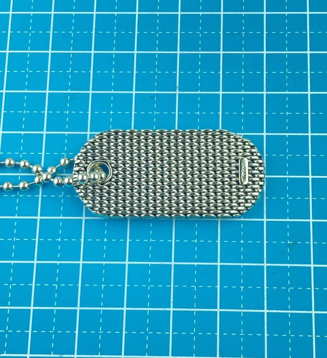 Tiffany&Co. ティファニー サマセット ドッグタグ ネックレス 925